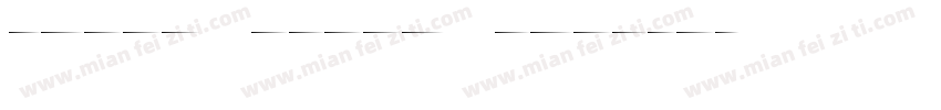 Staff Black Italic字体转换